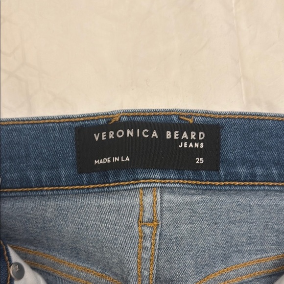 Veronica Beard Carson Ankle Flare Denim Jeans - Picture 3 of 9